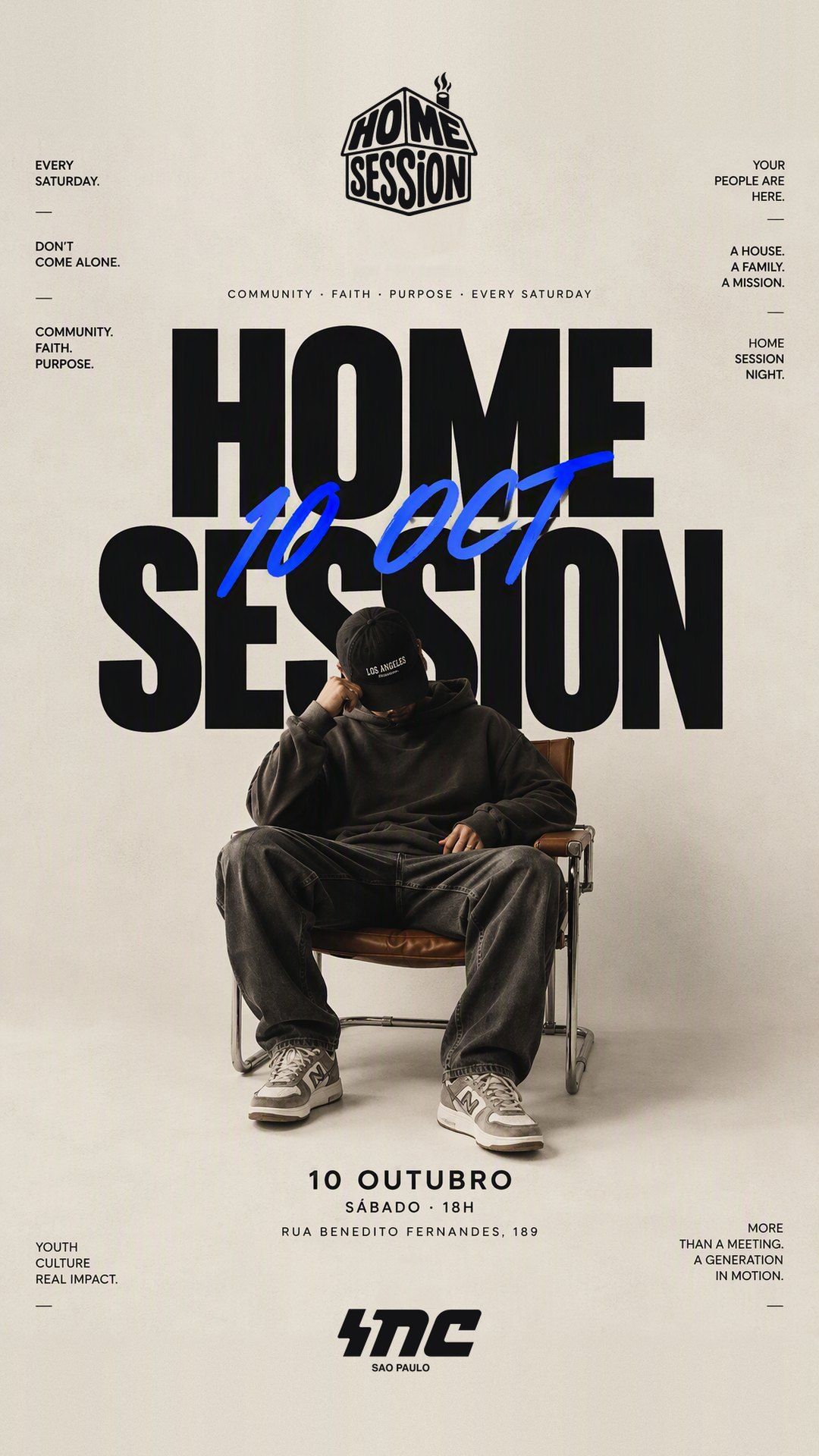 Home Session, poster, 10 october service 2